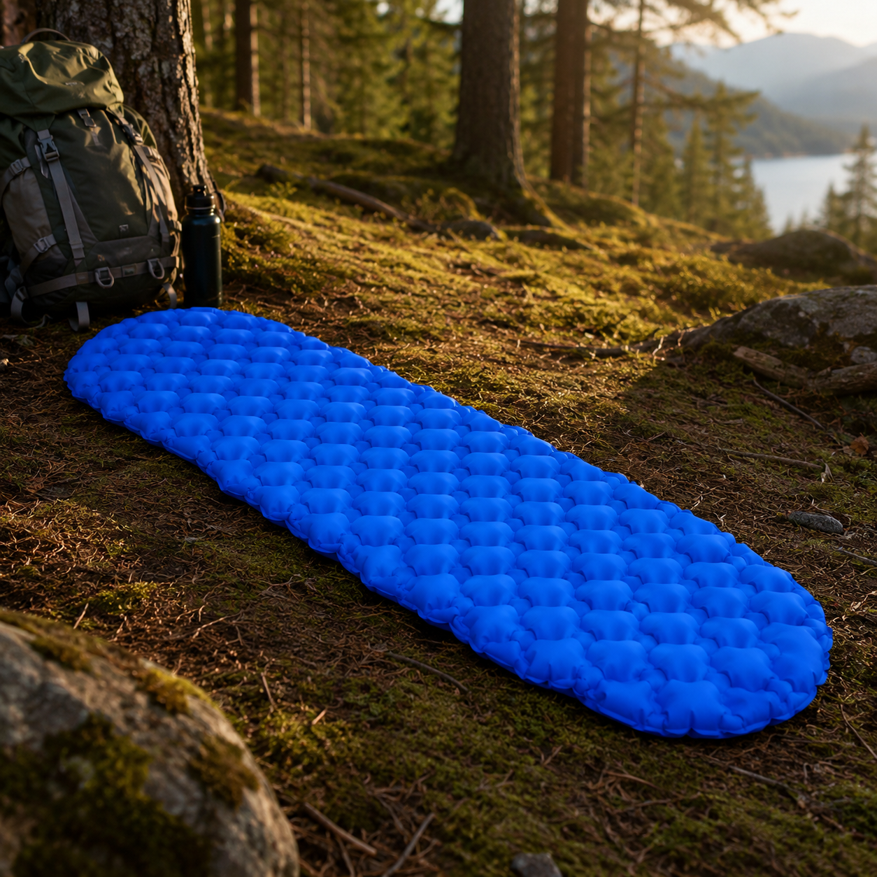 Ultraleichte Schlafmatte 4 Jahreszeiten – AirFlow CompactPad