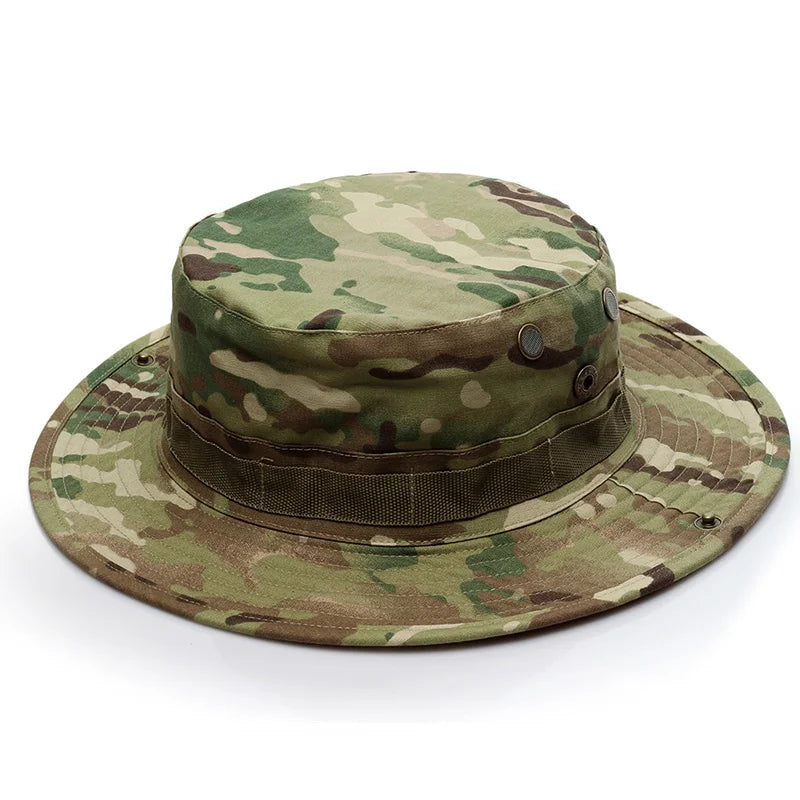 Tactical-Camouflage-Buschhut – Militärstil für Outdoor