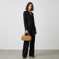 Kleine Boston-Tasche mit doppeltem Tragegriff