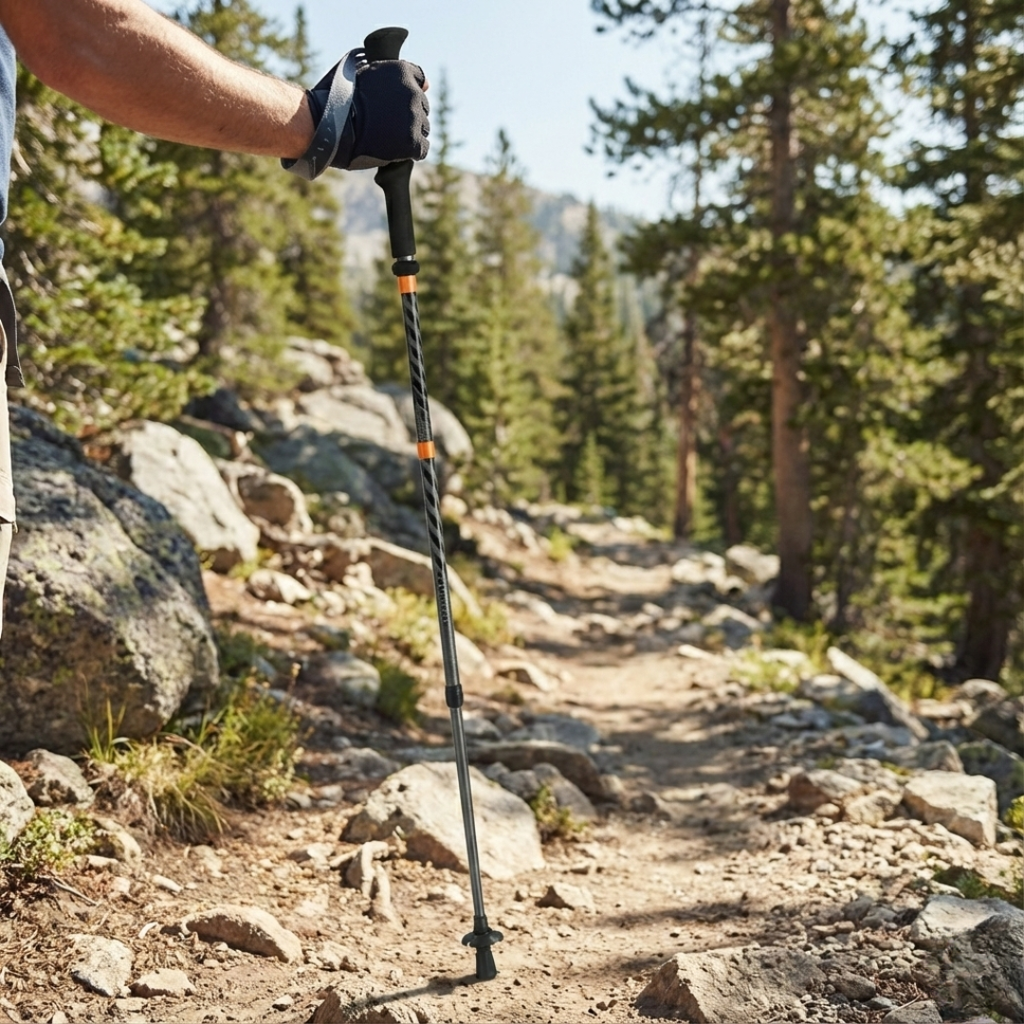 Nordspur | TrailNova Ultraleichte Zusammenklappbare Trekking-Stöcke