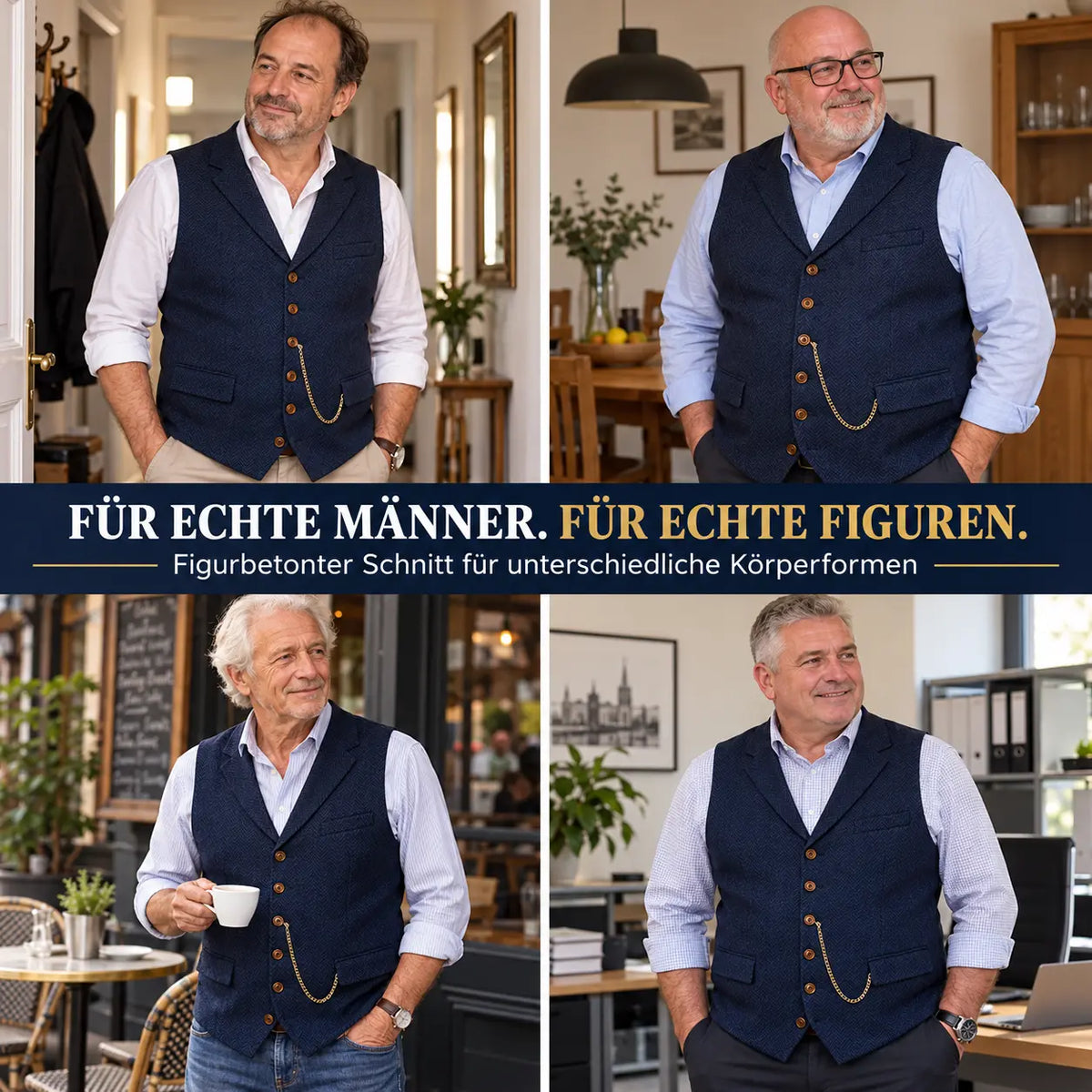 Windsor FormFit – formende Komfortweste für Herren | Elegant & ultrabequem