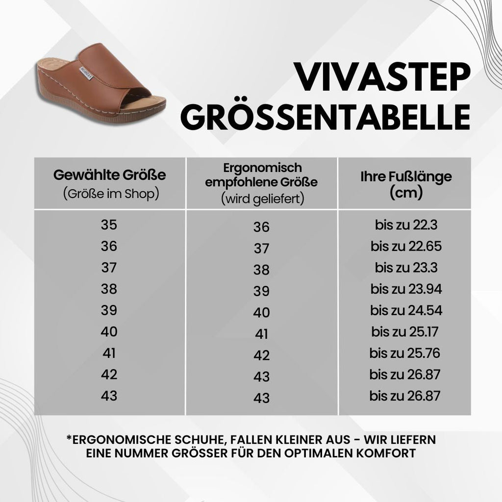 VivaStep - Ergonomische & rutschfeste Sandalen zur Schmerzlinderung