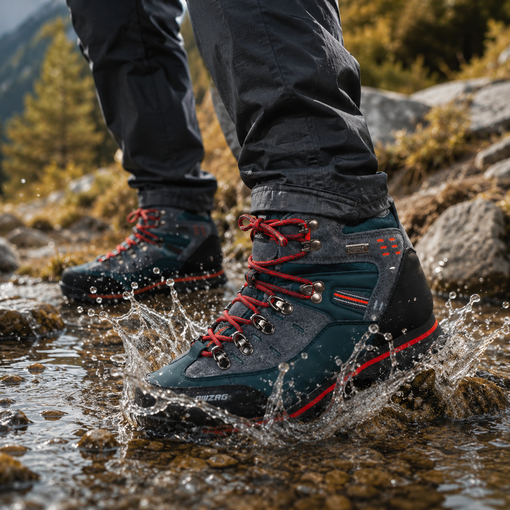 Wanderschuhe Herren wasserdicht und rutschfest – BergStride Bergschuhe