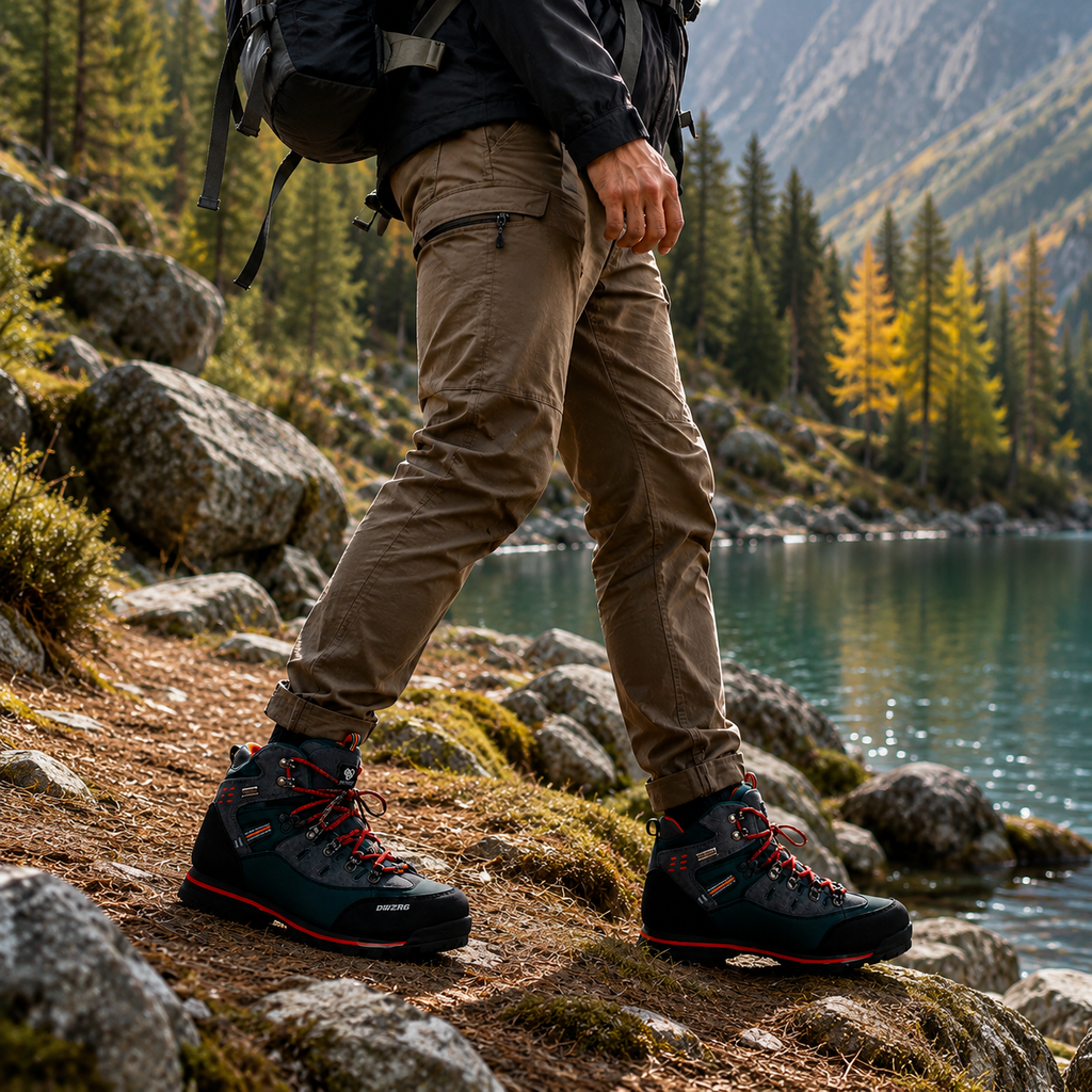 Wanderschuhe Herren wasserdicht und rutschfest – BergStride Bergschuhe
