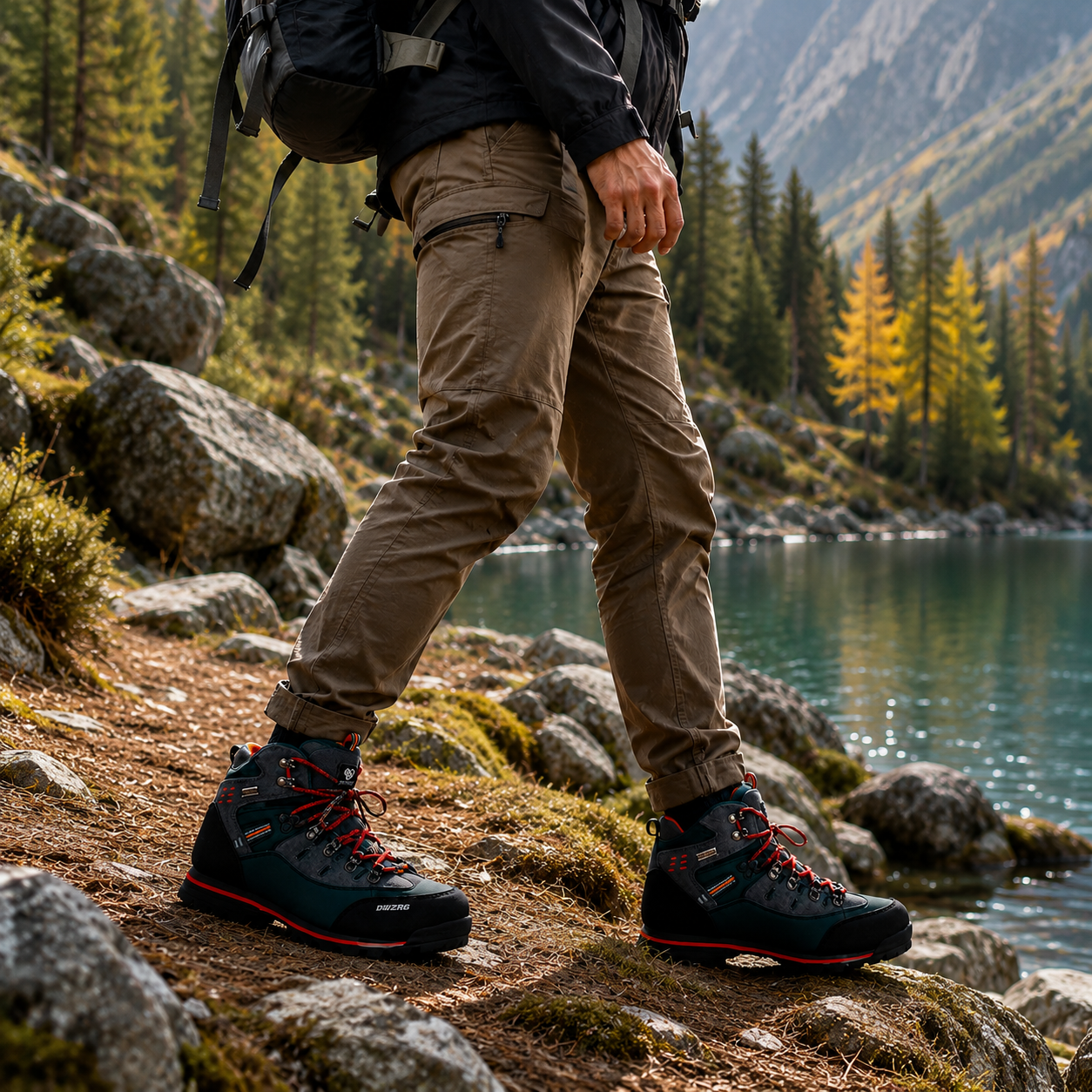 Wanderschuhe Herren wasserdicht und rutschfest – BergStride Bergschuhe