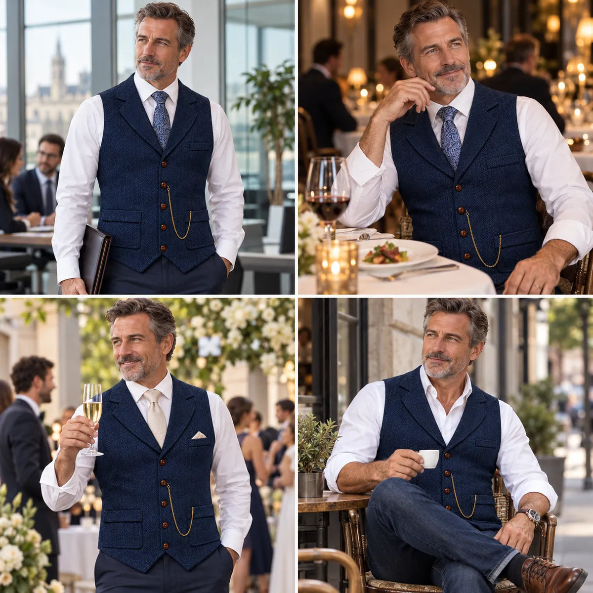 Windsor FormFit – formende Komfortweste für Herren | Elegant & ultrabequem