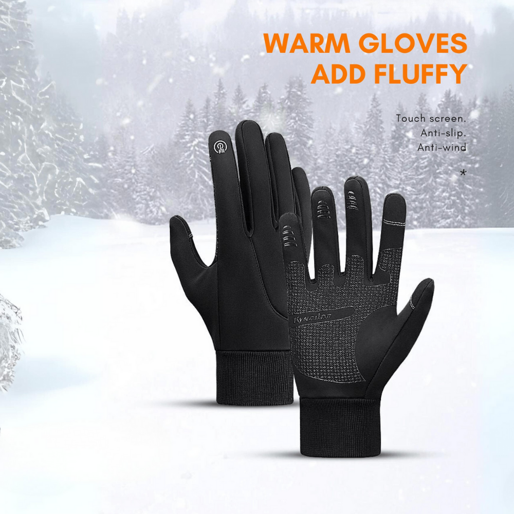 Wasserdichte Thermo-Radhandschuhe mit Touchscreen