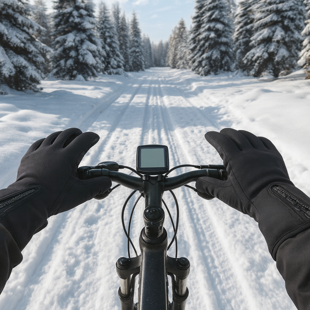 Beheizbare Winterhandschuhe wasserdicht mit Touchscreen