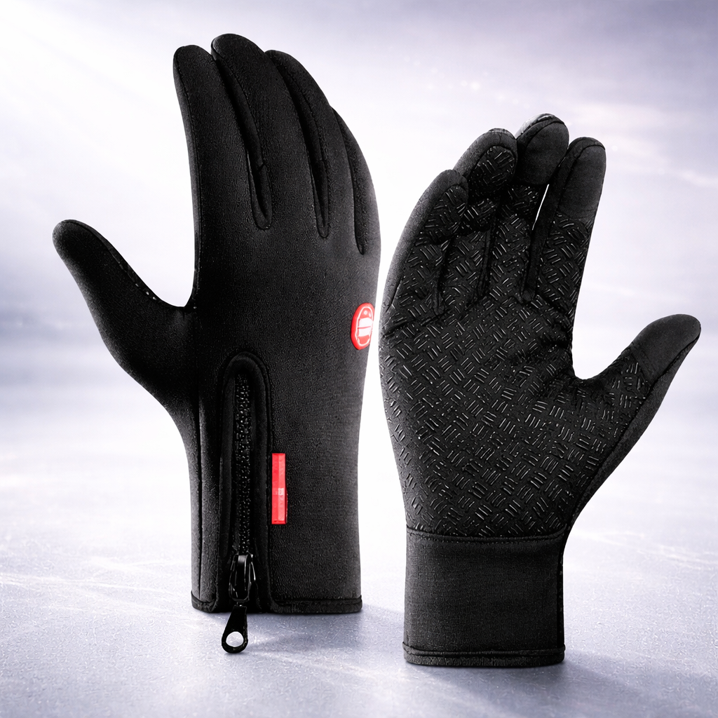 Thermo-Winterhandschuhe mit Touchscreen und rutschfestem Grip