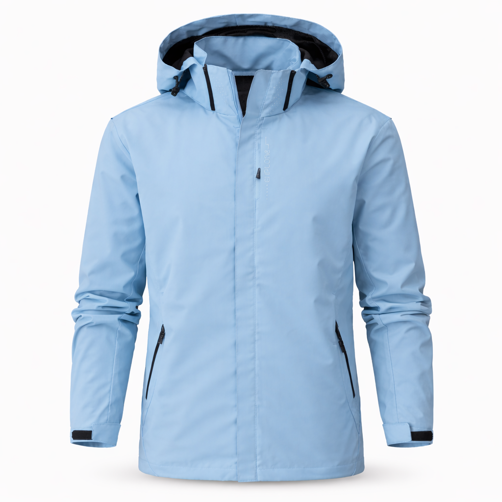 Leichte, wasserdichte und winddichte Unisex-Outdoor-Jacke