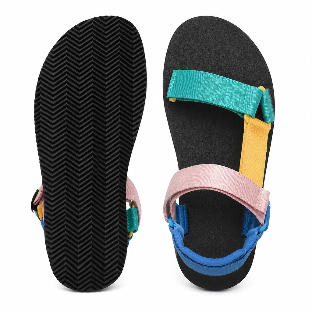 Damen-Barfußsandalen für Sommer und Reisen