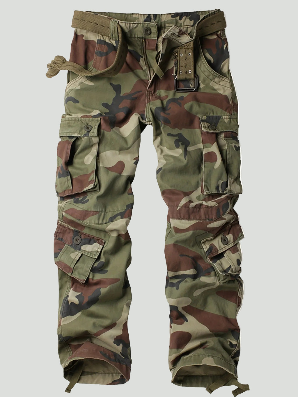 Herren Camouflage-Cargohose mit vielen Taschen
