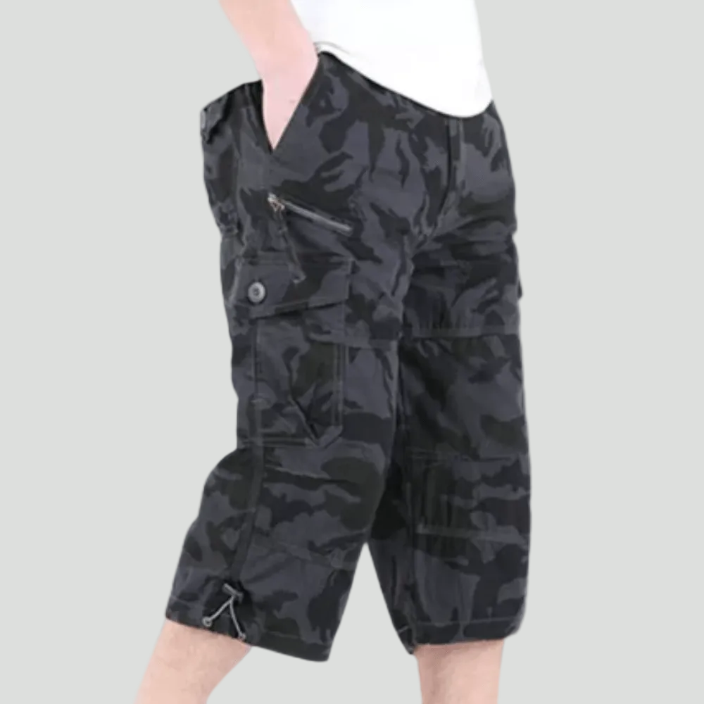 Leichte Cargo-Shorts mit lockerer Passform und vielen Taschen