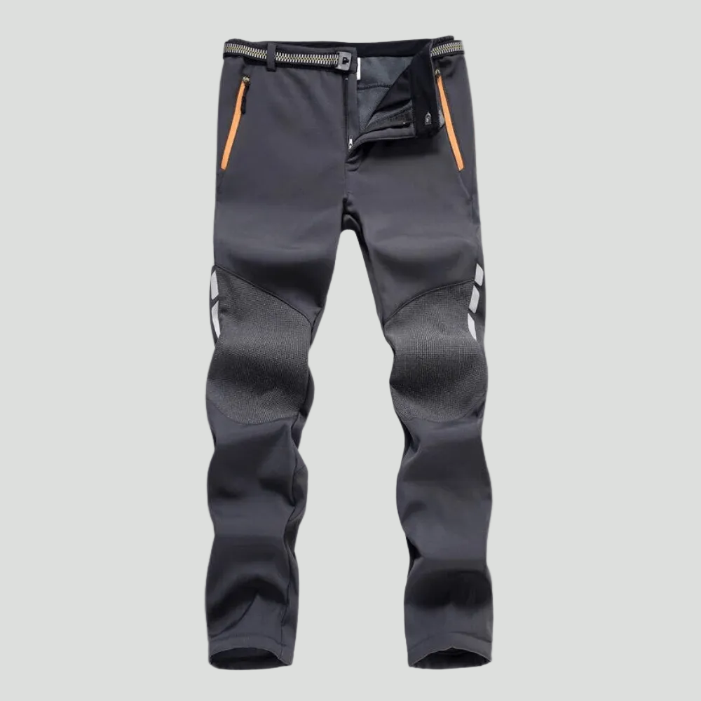 Herren-Wanderhose gefüttert – wasserabweisende Softshell für den Winter