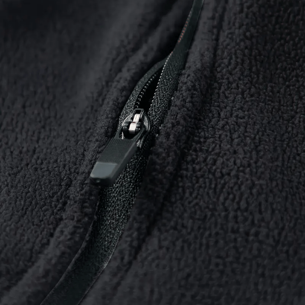 Herren Quarter-Zip Fleecepullover – leichter Fleece für Wandern und Camping