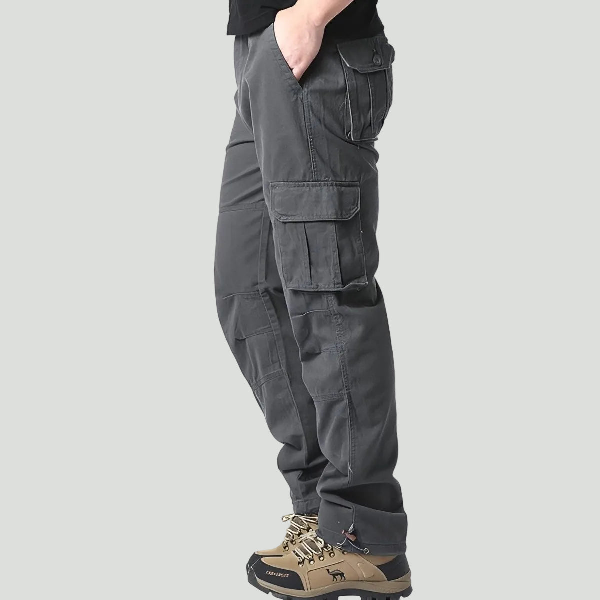 Atmungsaktive Wanderhose mit Cargo-Taschen für den Outdoor-Einsatz