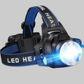 Wiederaufladbare LED-Stirnlampe wasserdicht – für Angeln, Wandern und Camping