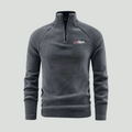 Herren Quarter-Zip Fleecepullover – leichter Fleece für Wandern und Camping