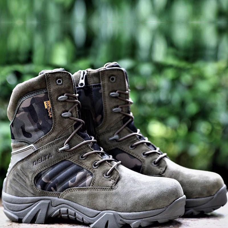 Herren leichte, wasserdichte Tactical-Wanderboots mit griffiger Sohle