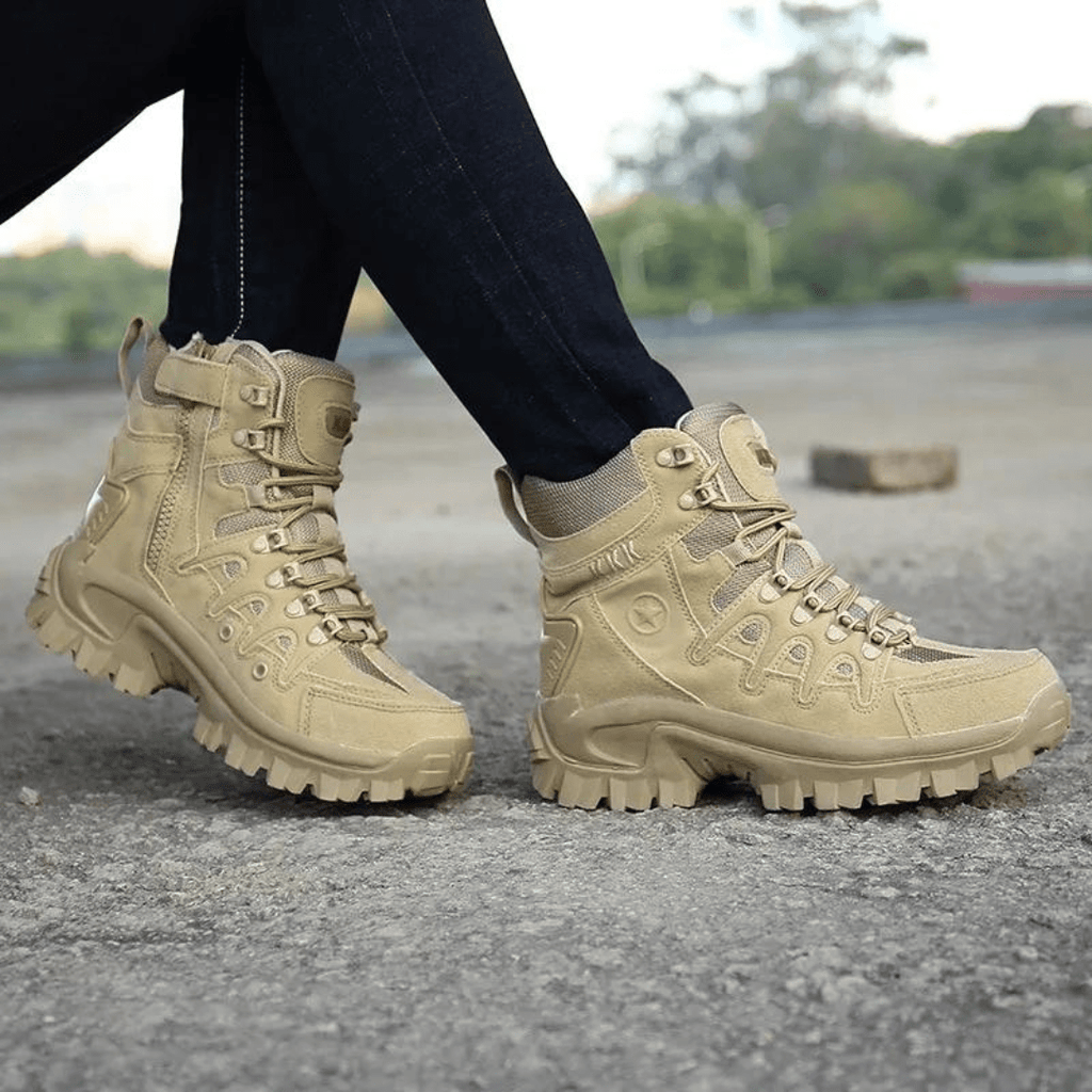 Leichte, wasserdichte Outdoor-Boots mit griffiger Sohle