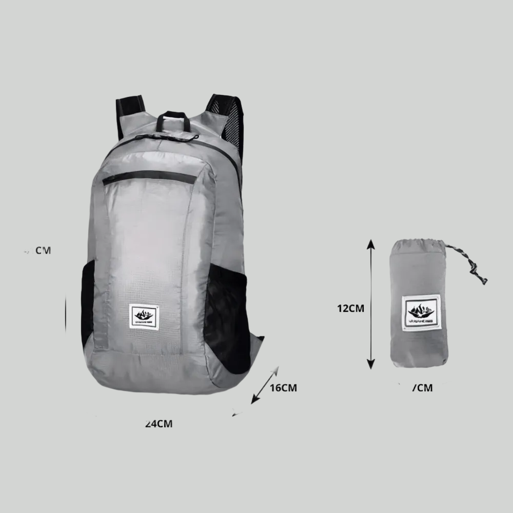 Faltbarer Tagesrucksack – leicht und verstaubar für Wandern und Reisen