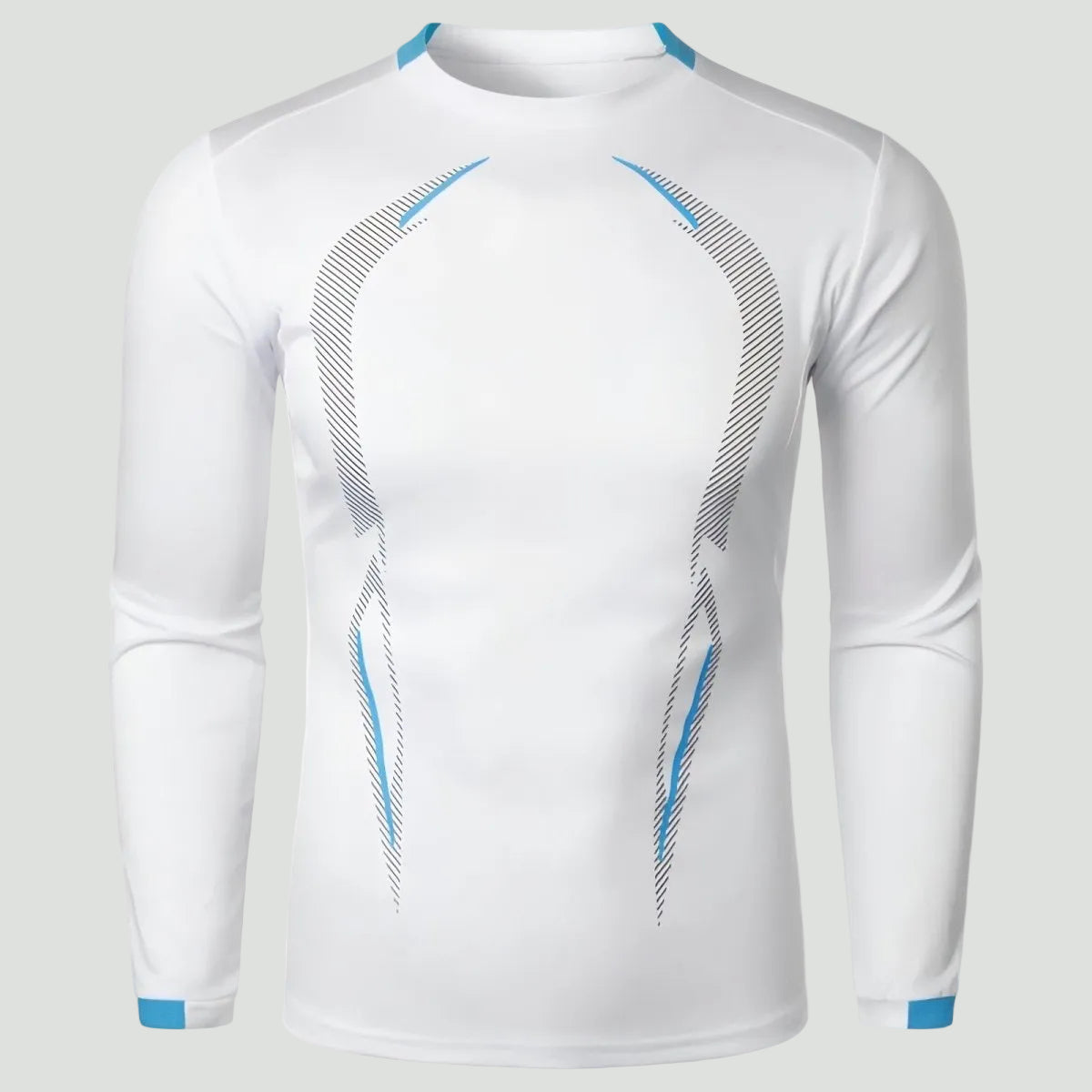 Herren-Outdoor-Langarmshirt – leichtes Trail-Layer