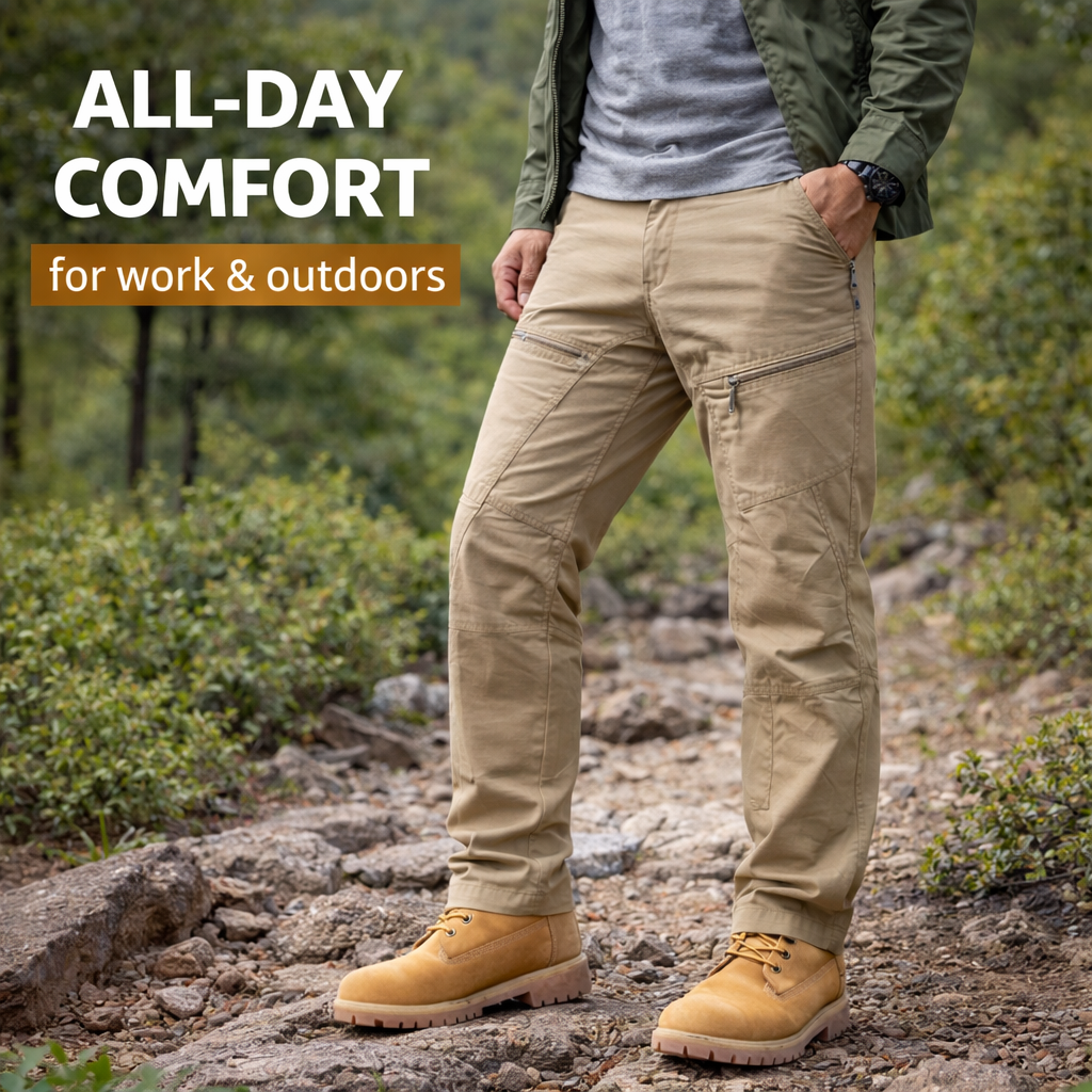 Herren Tactical-Cargohose wasserabweisend