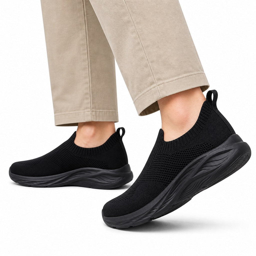 Herren Slip-on-Walking-Schuhe ohne Schnürung