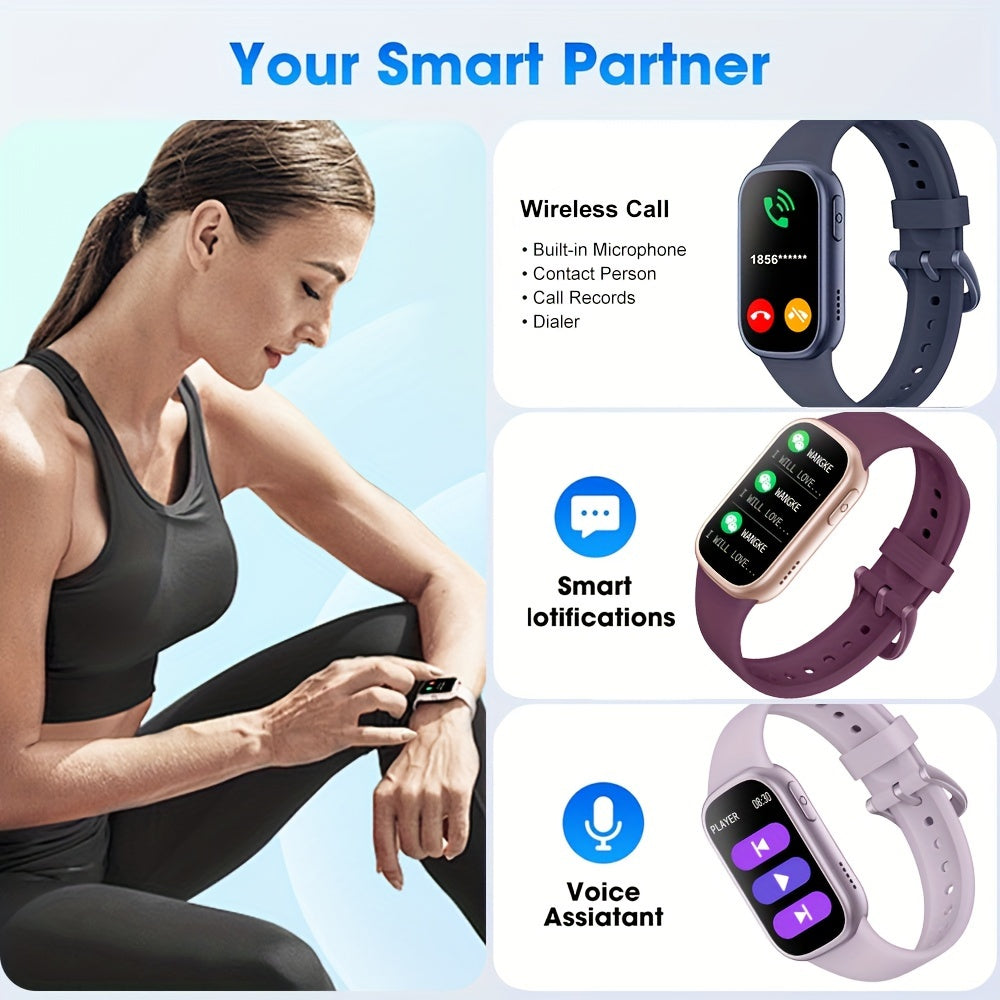 Wasserdichte Fitness-Smartwatch mit langer Akkulaufzeit