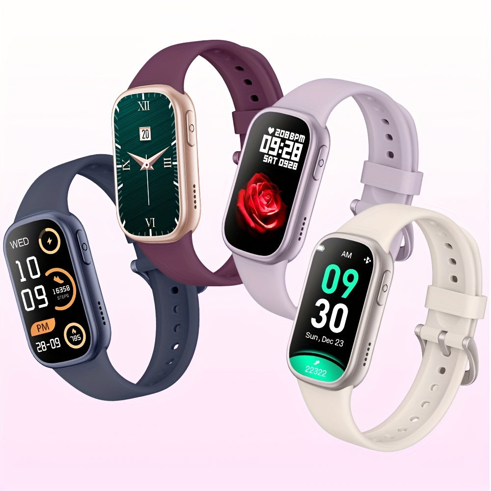 Wasserdichte Fitness-Smartwatch mit langer Akkulaufzeit