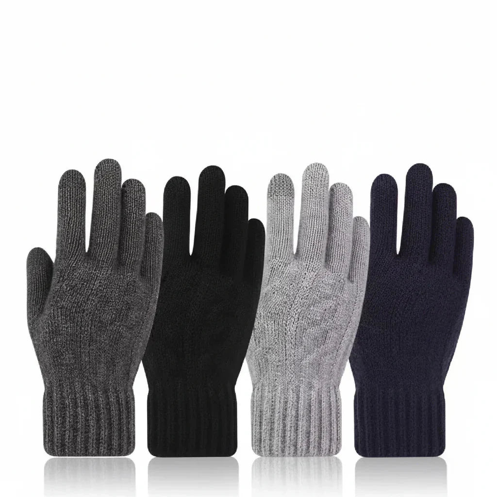 Winter-Touchscreen-Handschuhe mit dickem Velourfutter