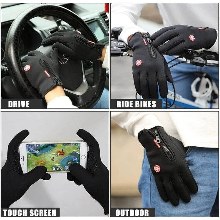 Wasserdichte, winddichte Thermohandschuhe für extremes Wetter