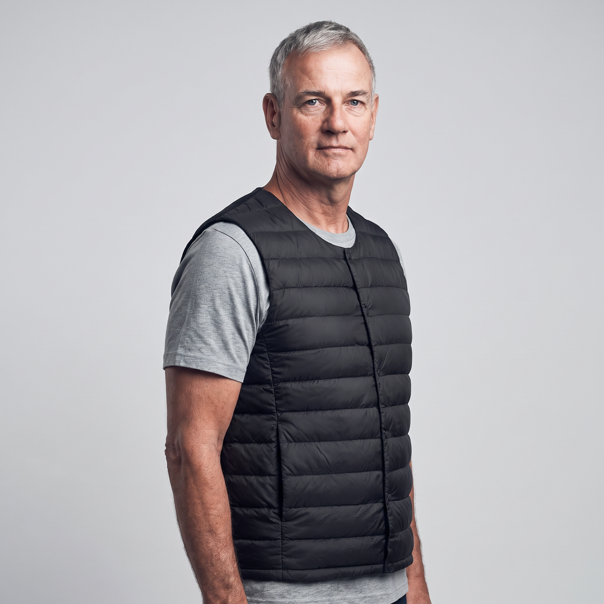 Herren Daunenweste – leichter Bodywarmer für Wandern und Outdoor