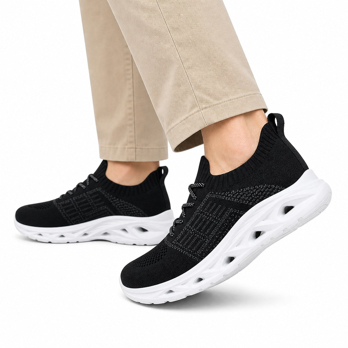 Premium Komfort-Walking-Schuhe mit breiter Zehenbox