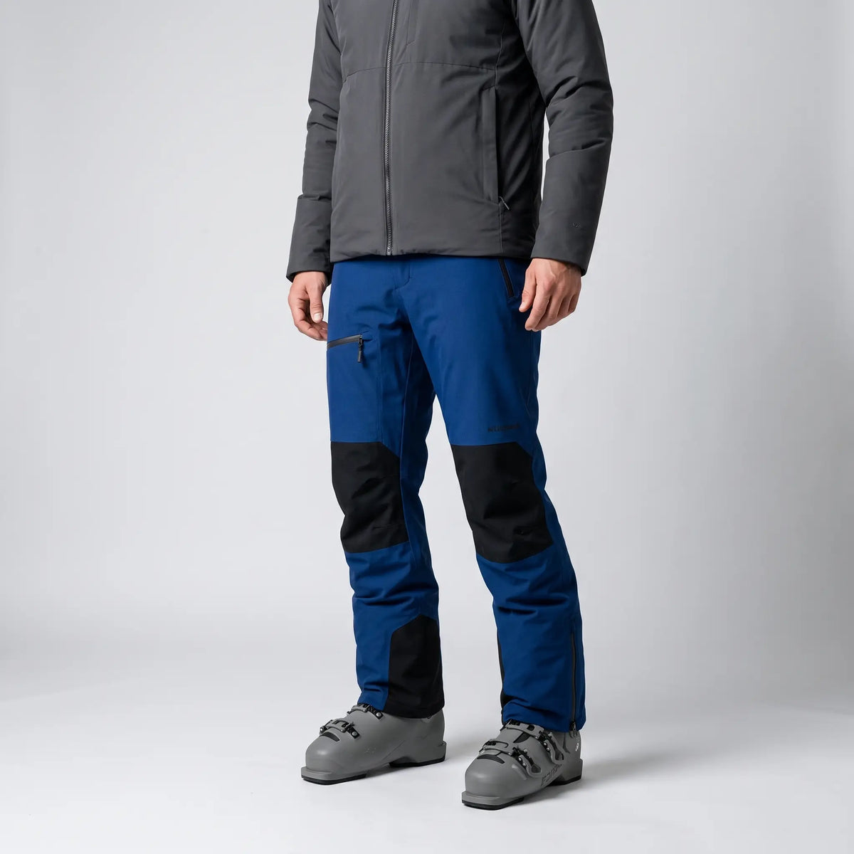 Herren-Skihose mit abnehmbarem Latz – gefüttert und winddicht
