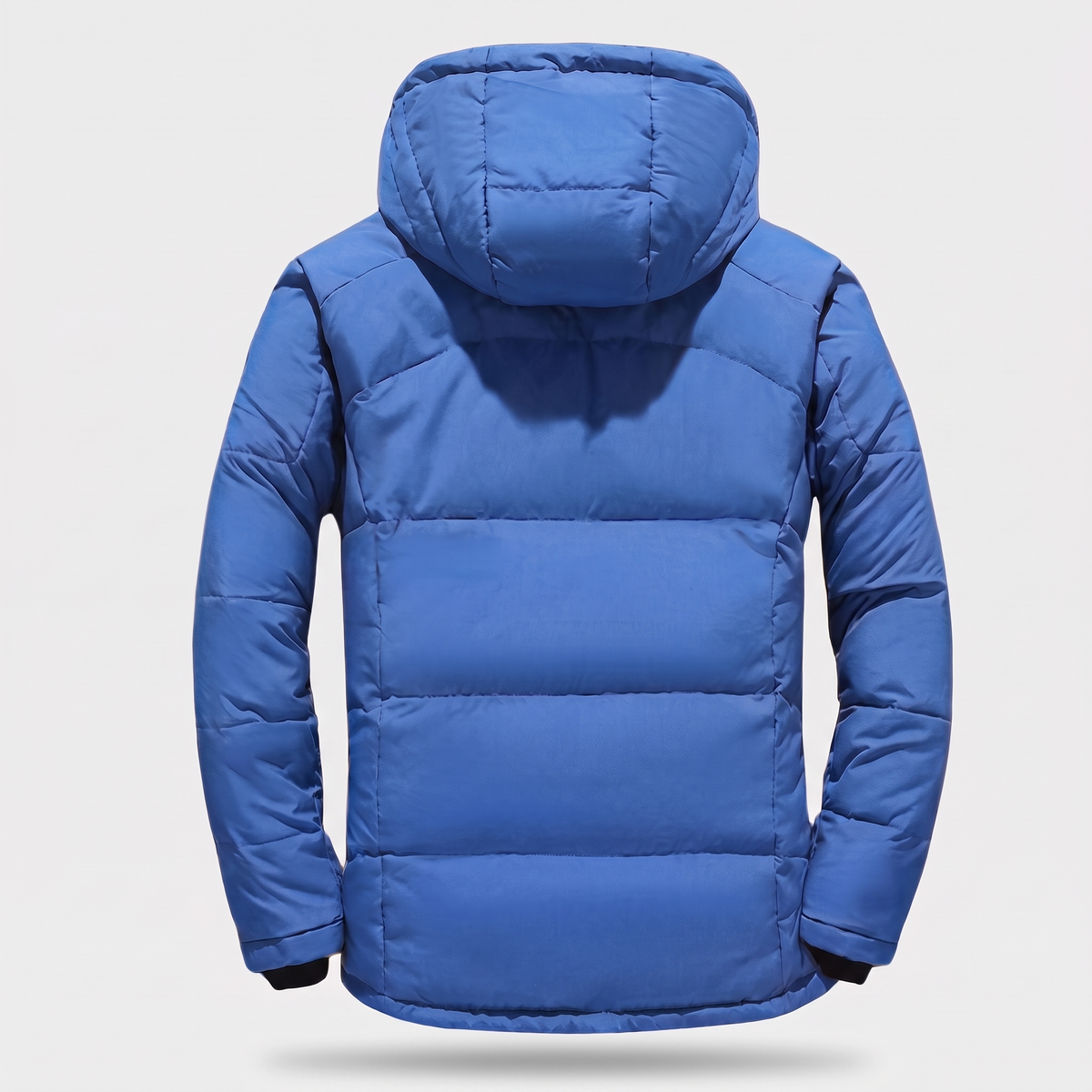 Herren Steppjacke mit 7 Taschen – Daunenjacke mit Kapuze für den Winter