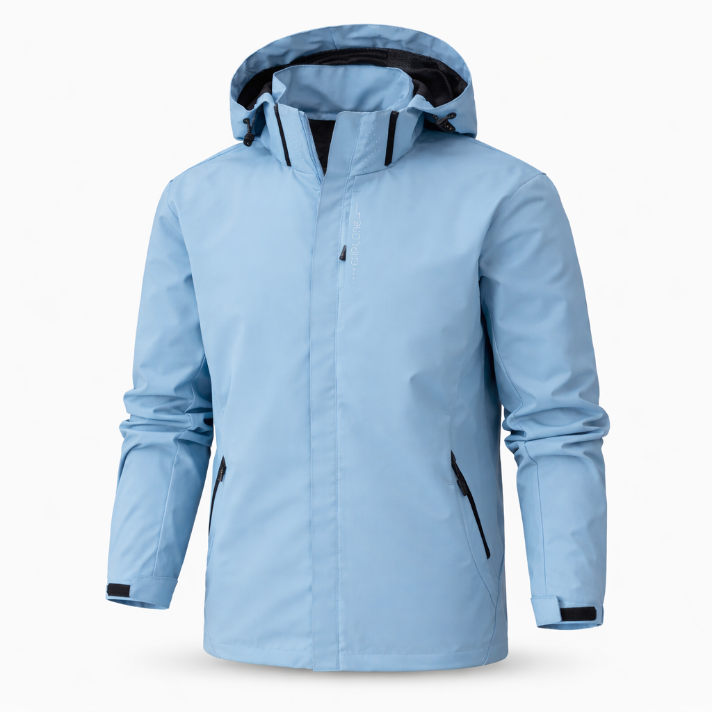 Leichte, wasserdichte und winddichte Unisex-Outdoor-Jacke