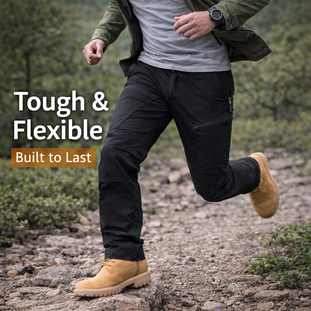 Herren Stretch-Tactical-Hose wasserabweisend