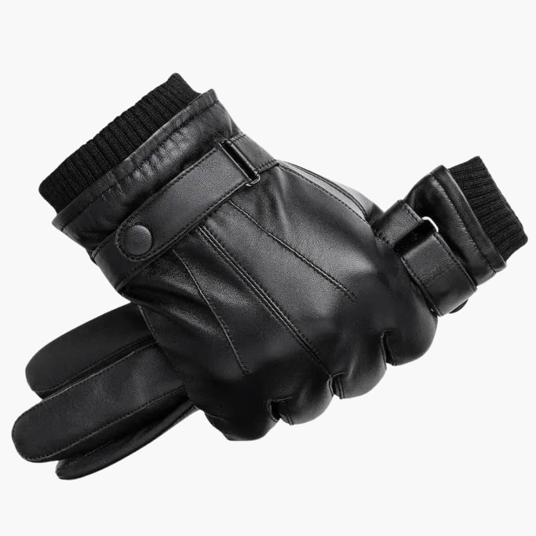 Elegante Herren-Lederhandschuhe für den Winter