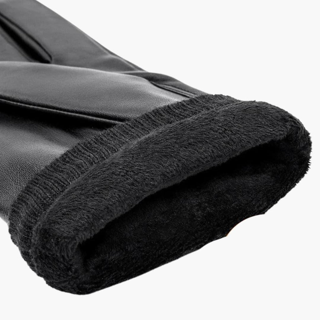 Elegante Herren-Lederhandschuhe für den Winter