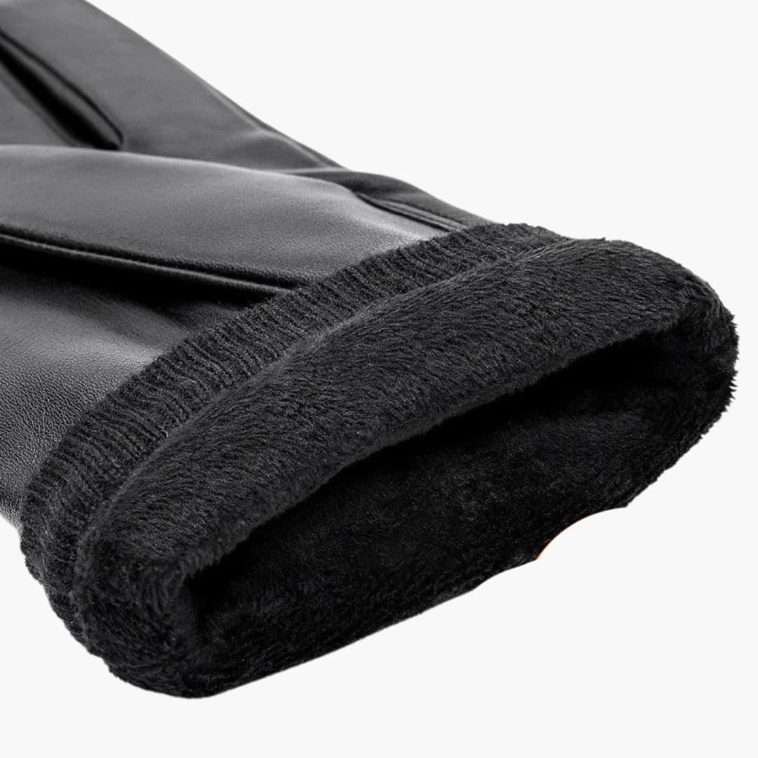 Elegante Herren-Lederhandschuhe für den Winter