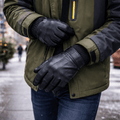 Elegante Herren-Lederhandschuhe für den Winter