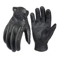 Retro-Radhandschuhe aus Ziegenleder