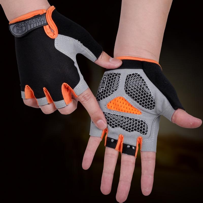 Fingerlose Radhandschuhe mit starkem Grip