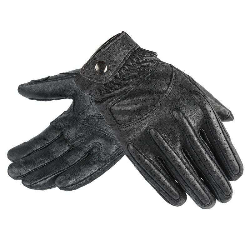 Retro-Radhandschuhe aus Ziegenleder