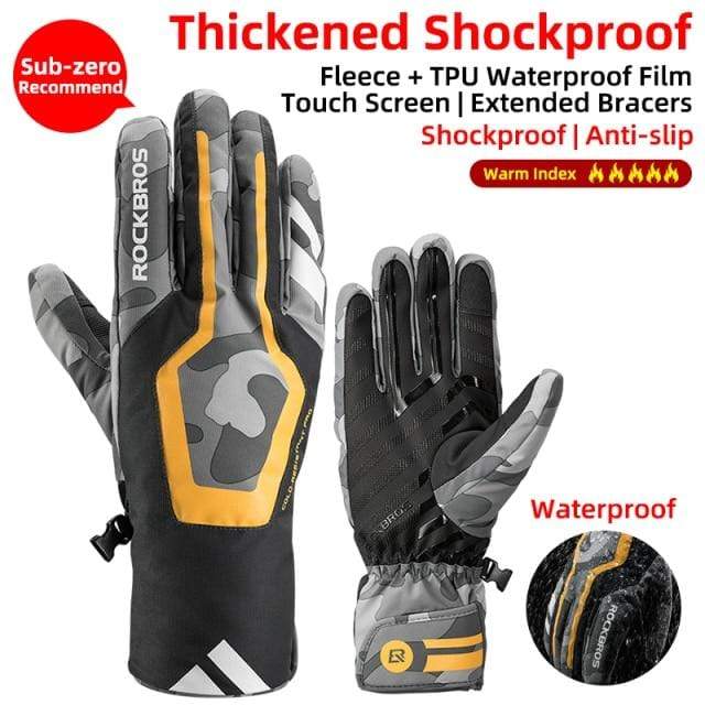 Touchscreen-Vollfinger-Radhandschuhe