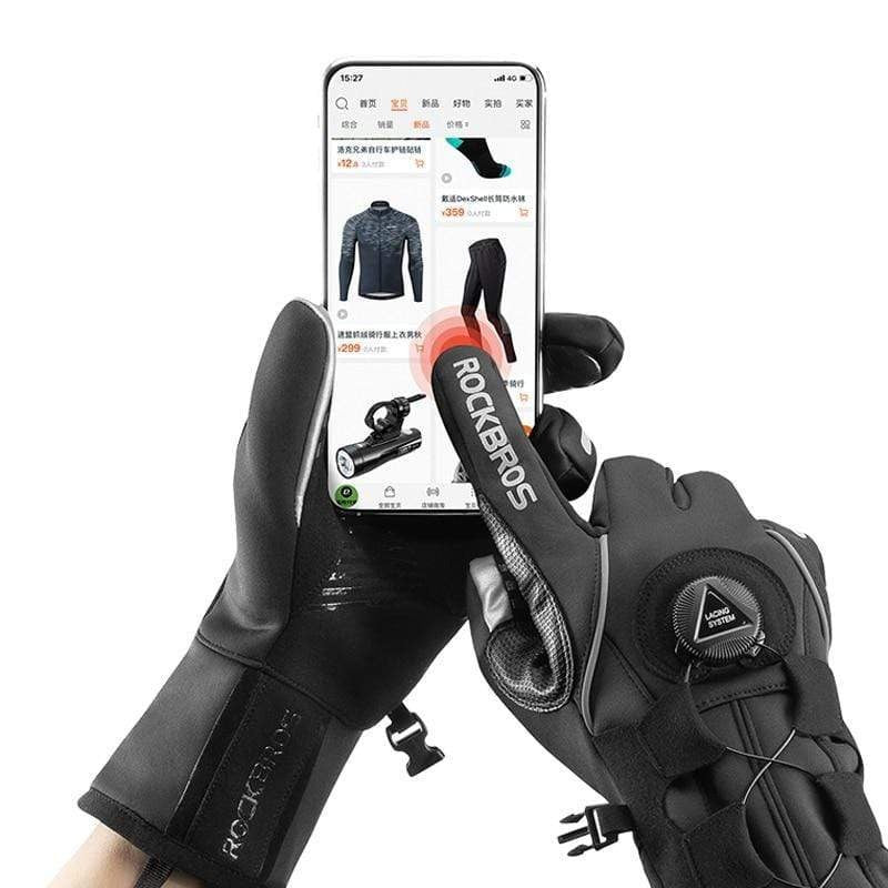 Touchscreen-Vollfinger-Radhandschuhe