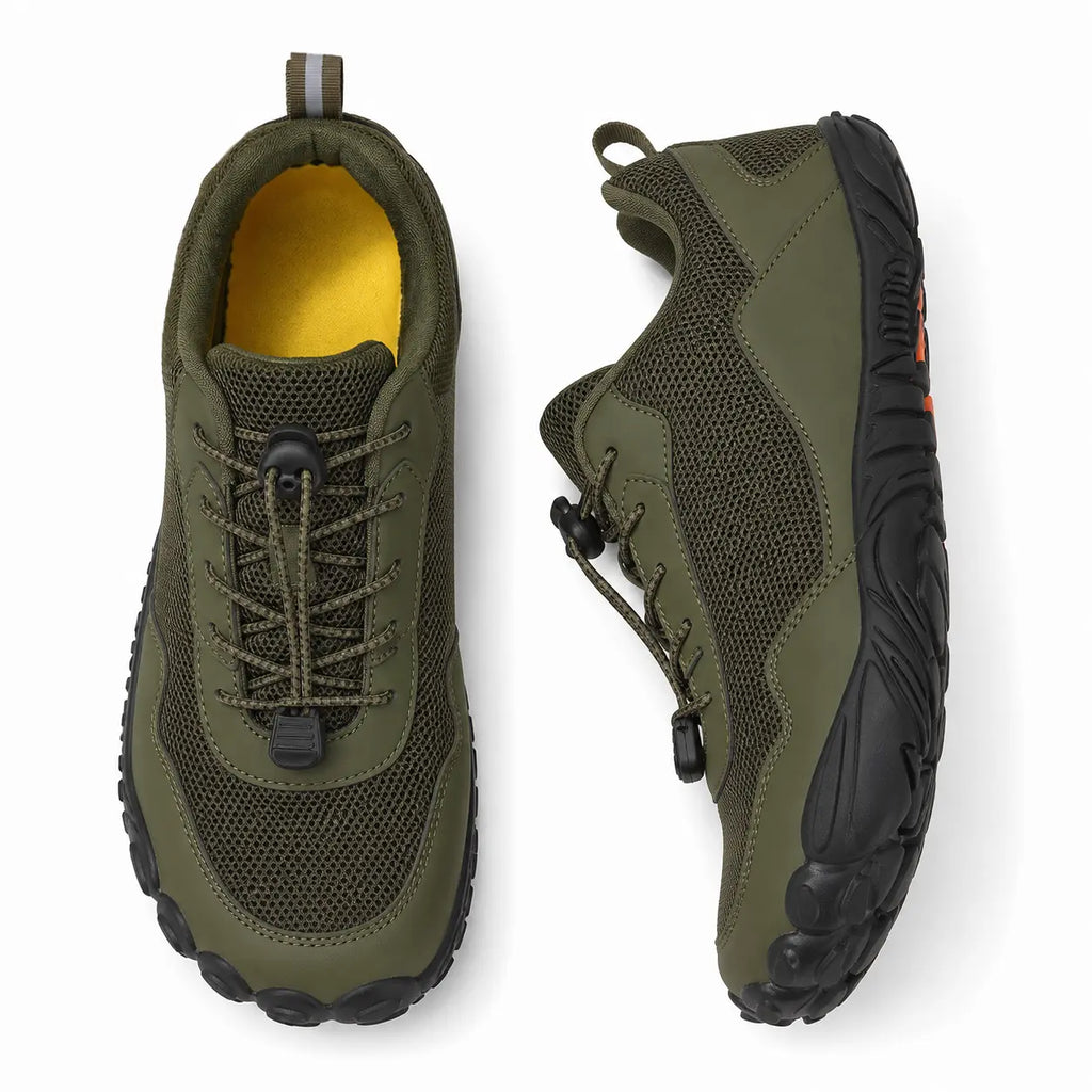 Komfort-Barfuß-Wanderschuhe mit breiter Zehenbox – Unisex