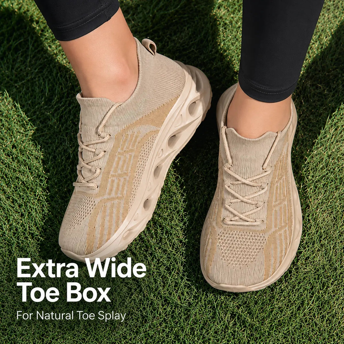 Premium Komfort-Walking-Schuhe mit breiter Zehenbox