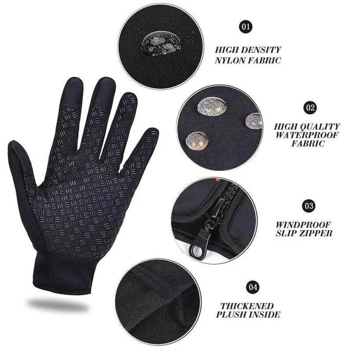 Wasserdichte, winddichte Thermohandschuhe für extremes Wetter